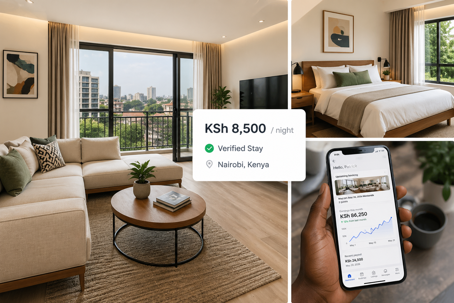Short stay listing preview